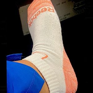 One pair used Reebok socks